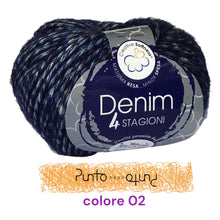 Carica l&#39;immagine nel visualizzatore di Gallery, Miss Tricot DENIM 4 STAGIONI
